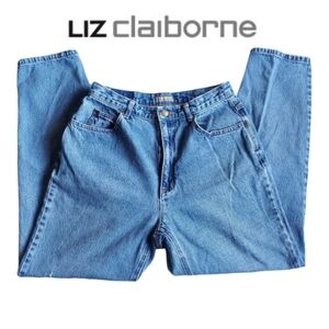 Vintage Liz Claiborne Mom Jeans High Waist Medium Wash 28